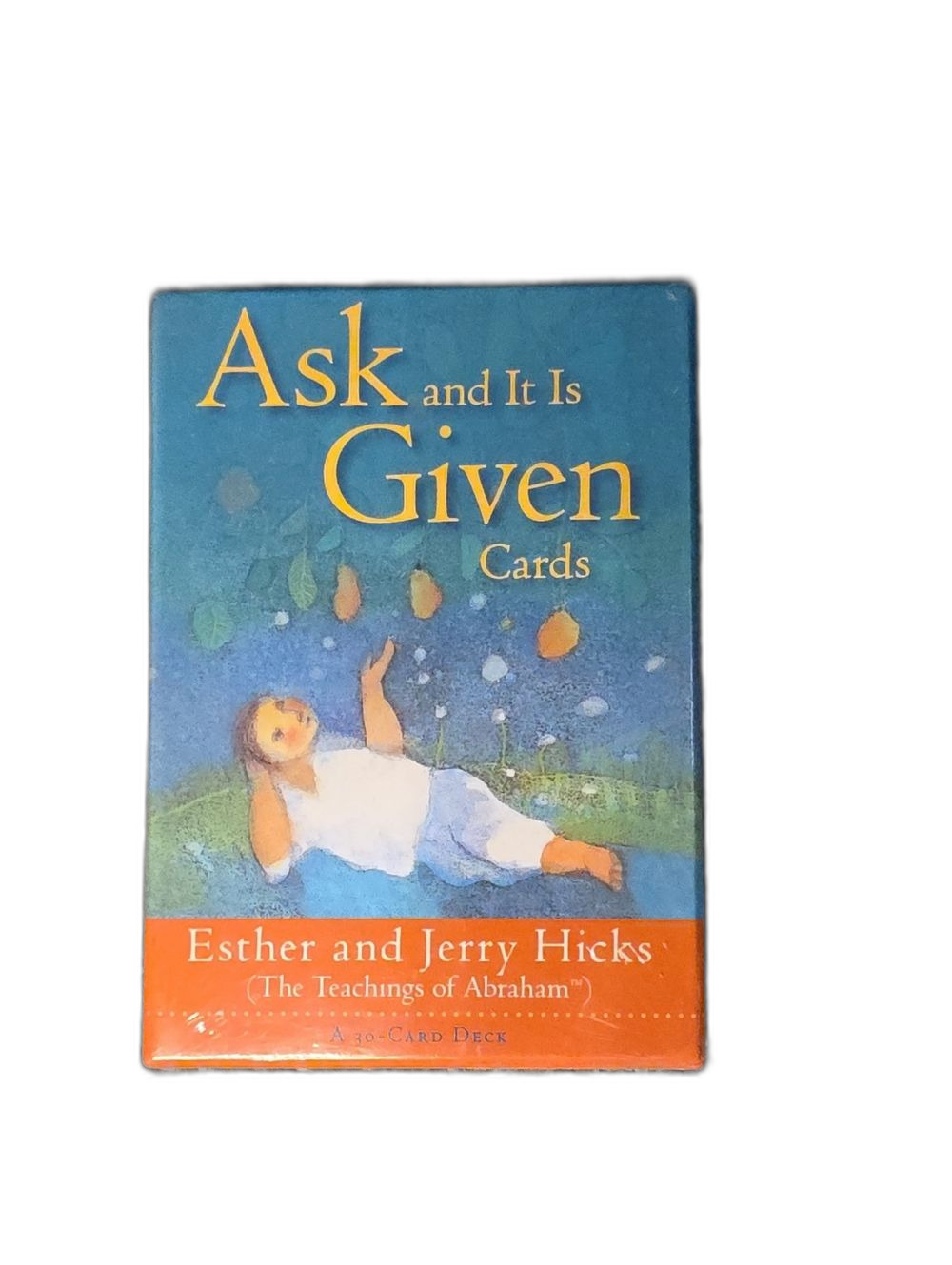 New- Ask and It Is Given Cards by Esther and Jerry Hicks - Blue & Orange Deck